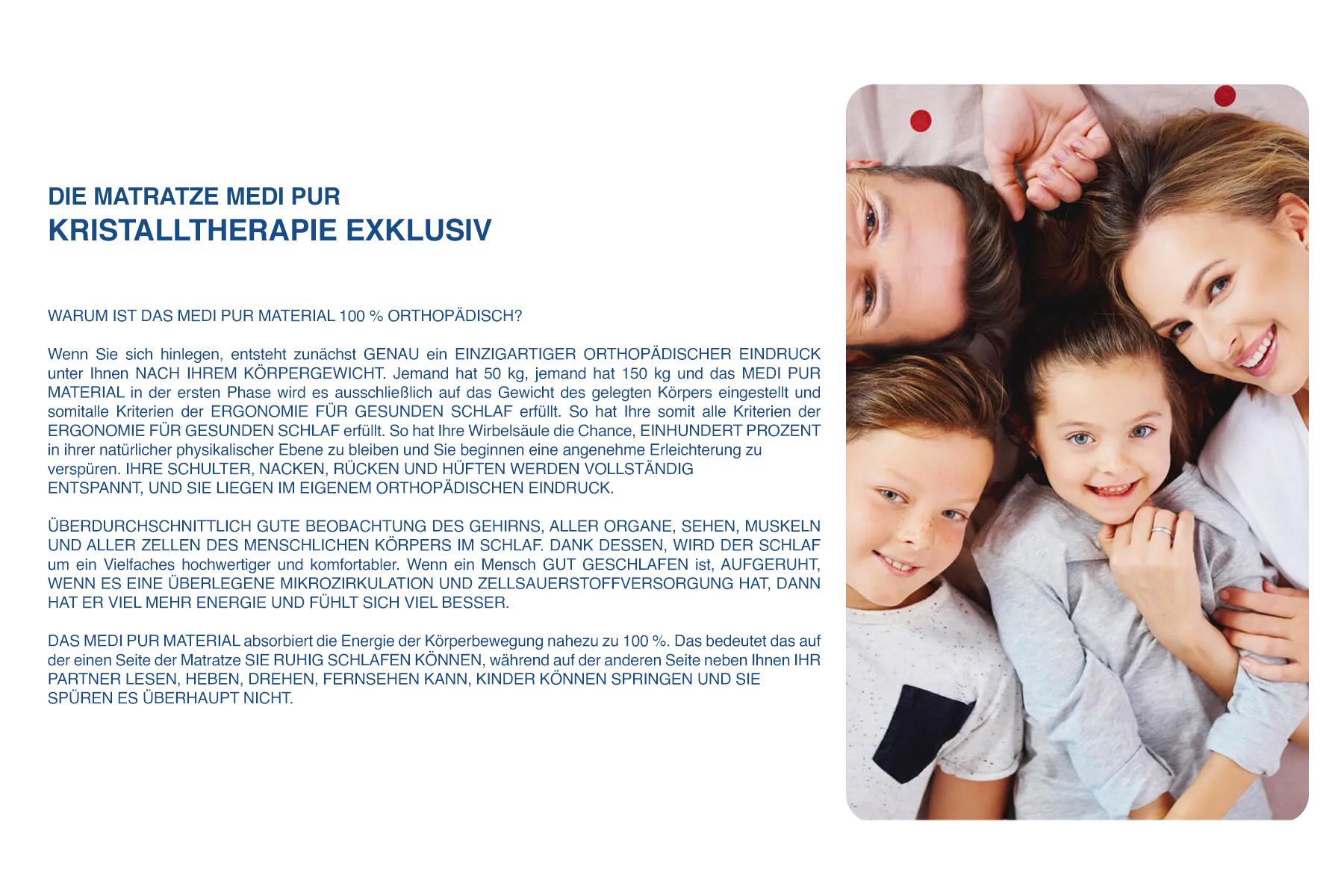 MATRATZE MEDI PUR – KRISTALLTHERAPIE EXKLUSIV – Bild 19