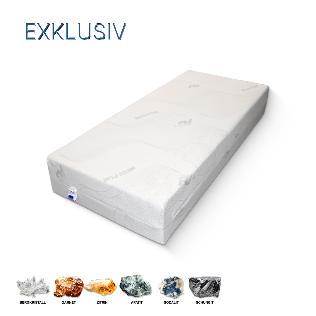 MATRATZE MEDI PUR – KRISTALLTHERAPIE EXKLUSIV
