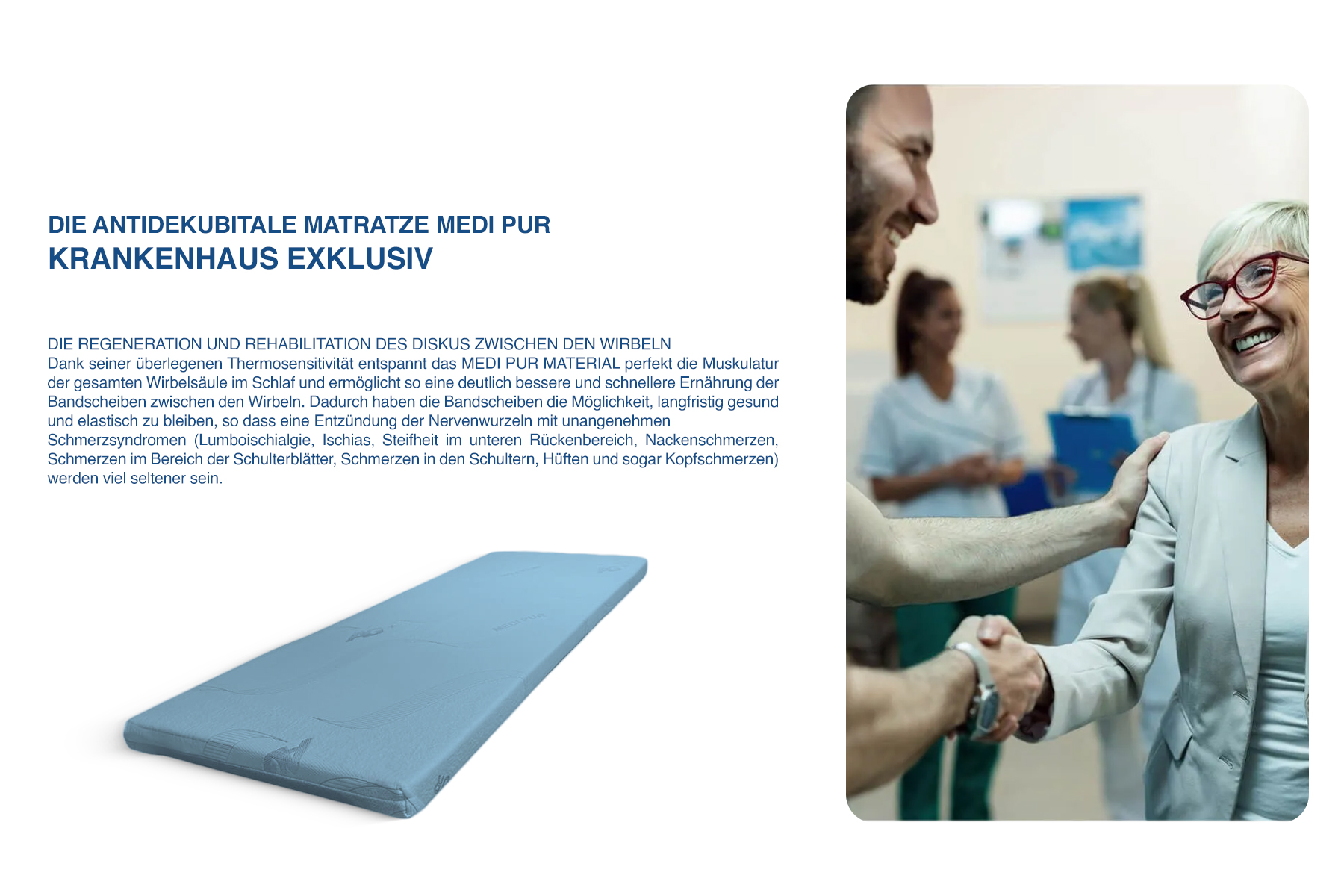 ANTI-DEKUBITAL-MATRATZE MEDI PUR – KRANKENHAUS KRISTALLTHERAPIE EXKLUSIV – Bild 6