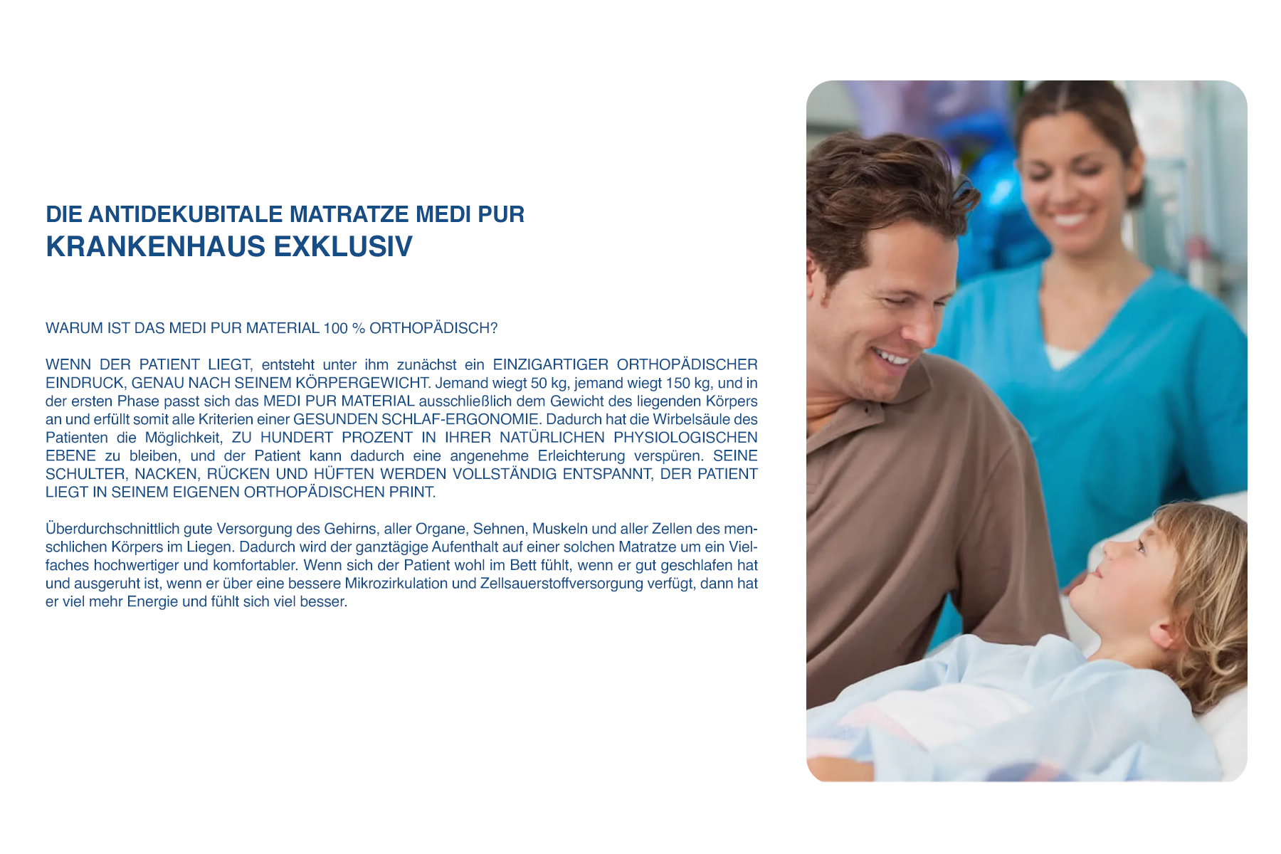 ANTI-DEKUBITAL-MATRATZE MEDI PUR – KRANKENHAUS KRISTALLTHERAPIE EXKLUSIV – Bild 3